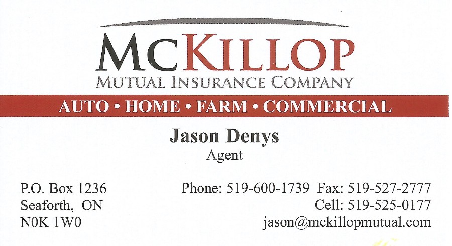 McKillop Mutual Insurance - Jason Denys
